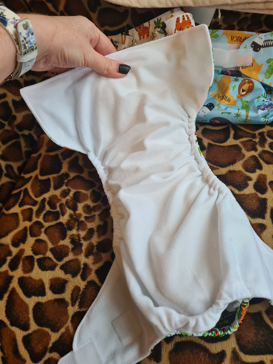 How to stuff pocket nappies - Green Cheeks