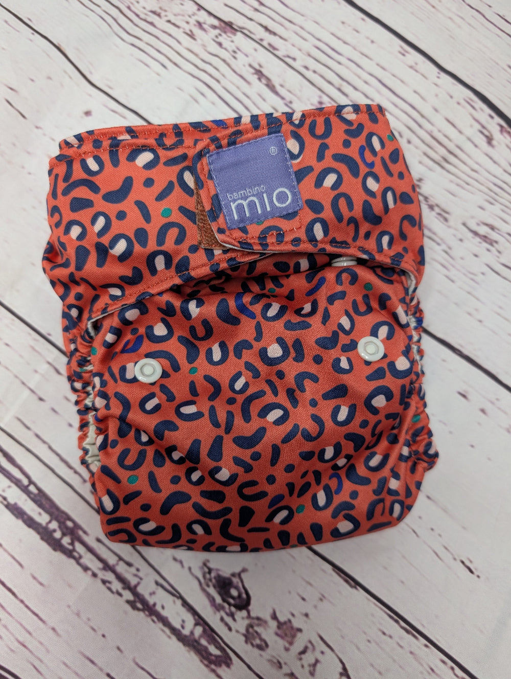 Pre-Loved Bambino Mio Cloth Nappies Cheetah Print
