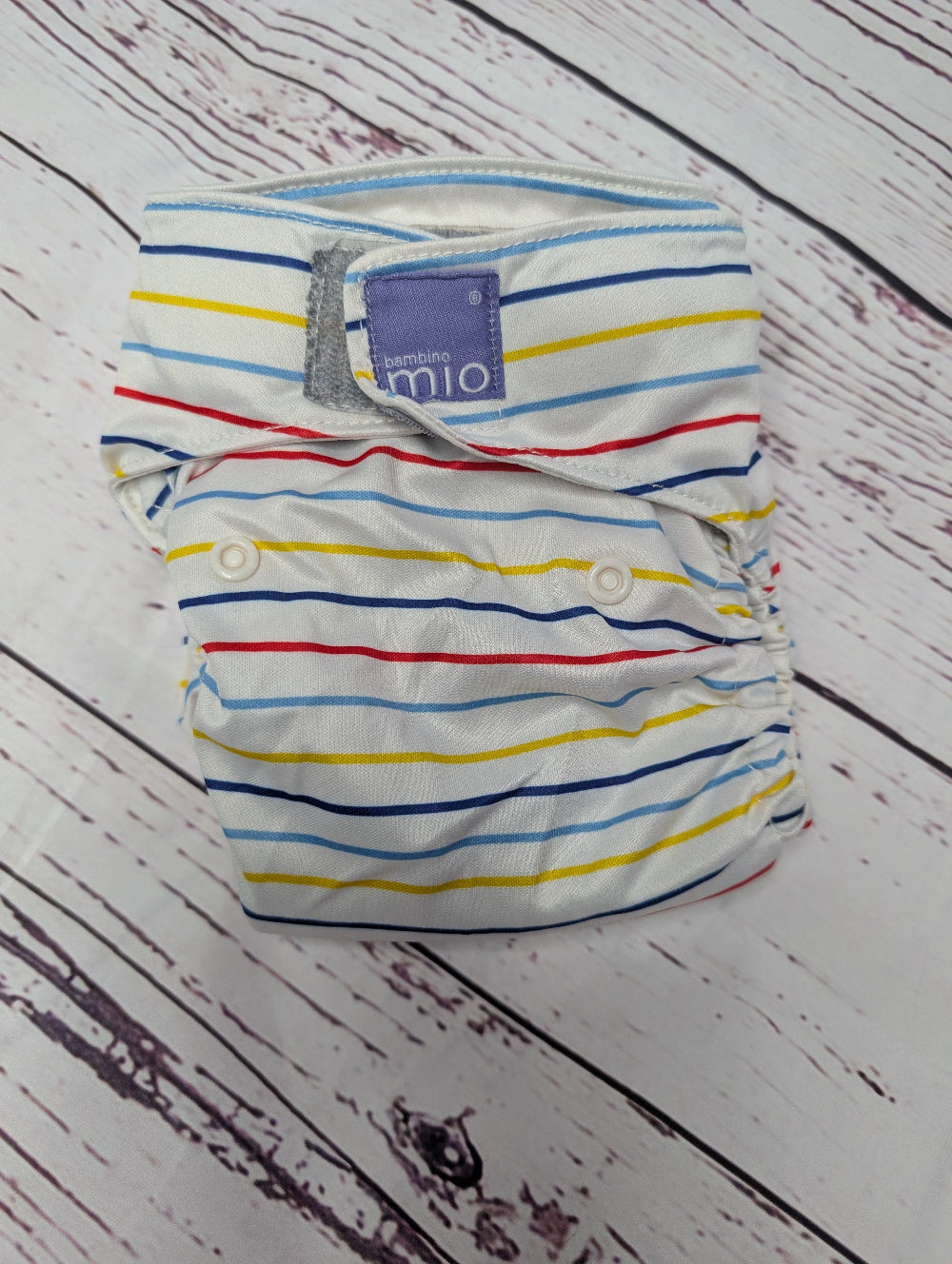 Pre-Loved Bambino Mio Cloth Nappies Stripes
