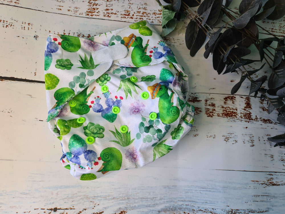 Chameleon Reusable Nappy Wrap For Terry Towelling