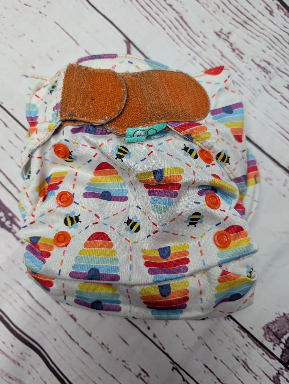 Tots Bots All In One Bees Cloth Nappy Robots