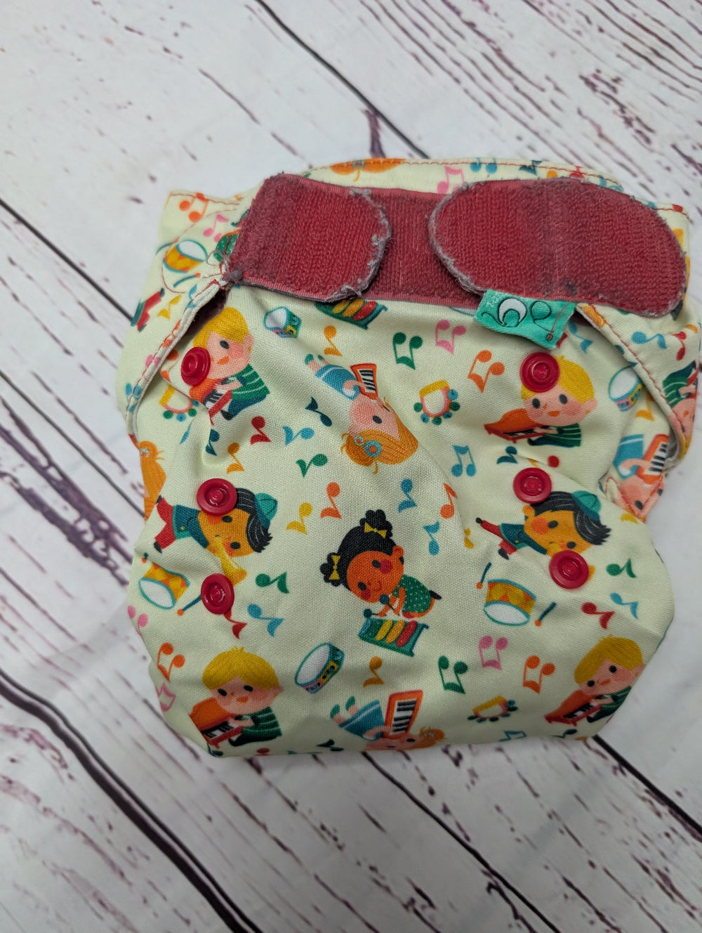 Tots Bots All In One Instruments Cloth Nappy Robots