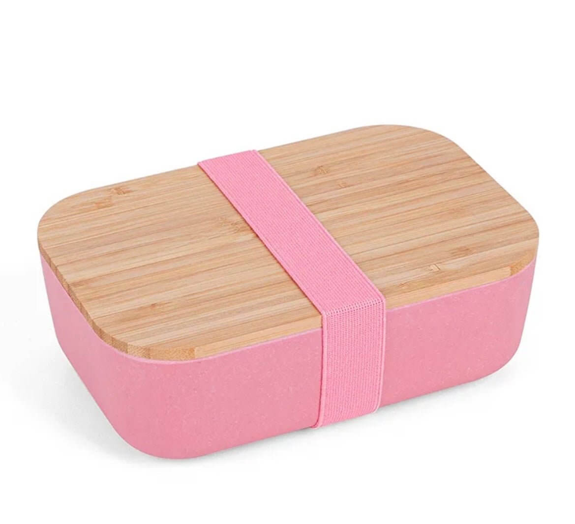 Pink Personalised Lunch Box