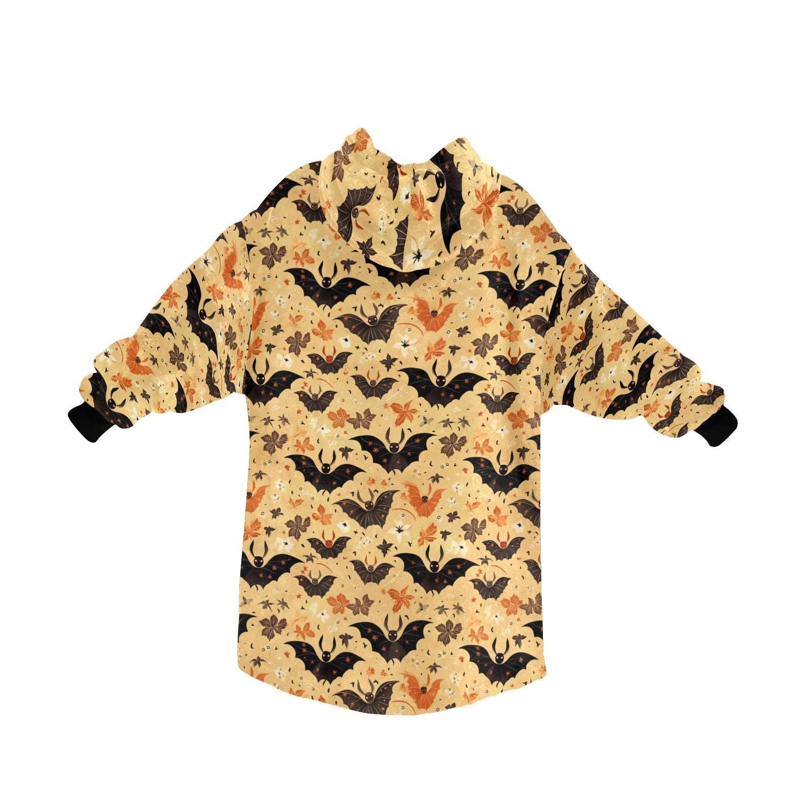 Batty Frights - Hooded Blanket - Green Cheeks - Blanket