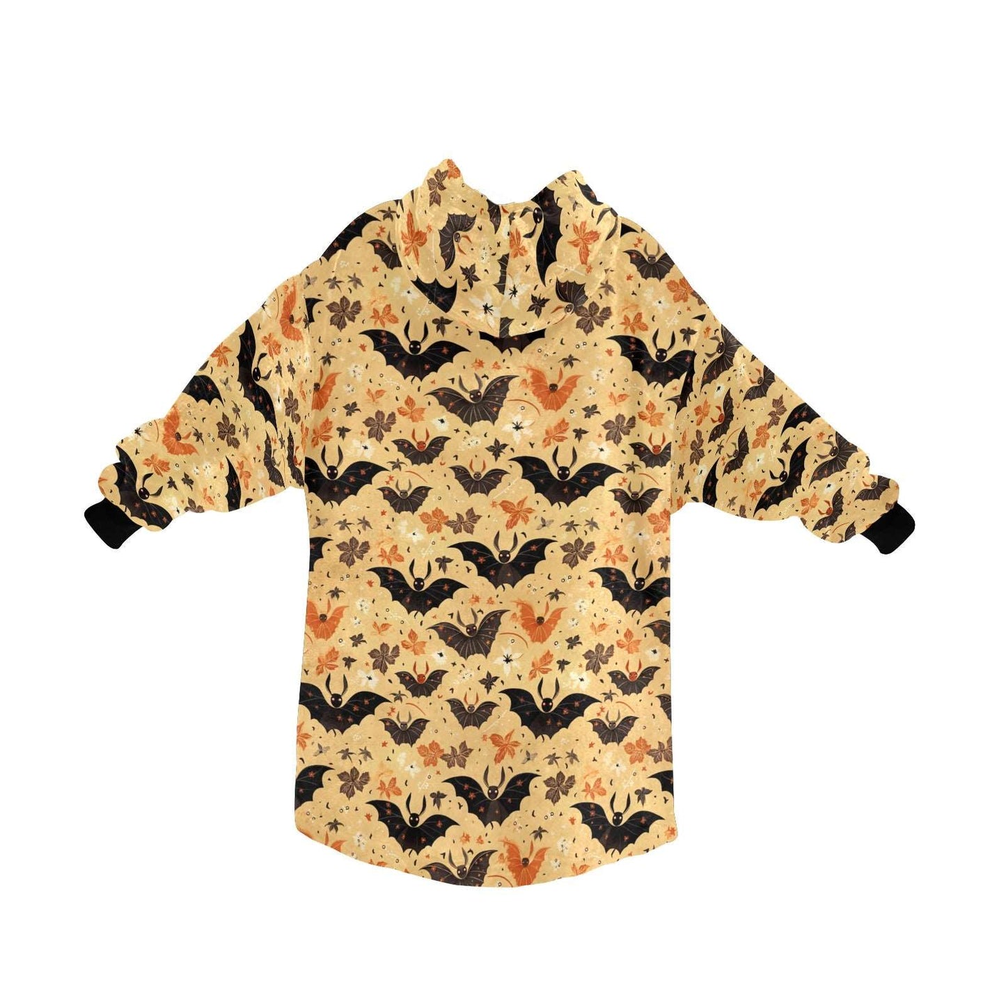 Batty Frights - Hooded Blanket - Green Cheeks - Blanket