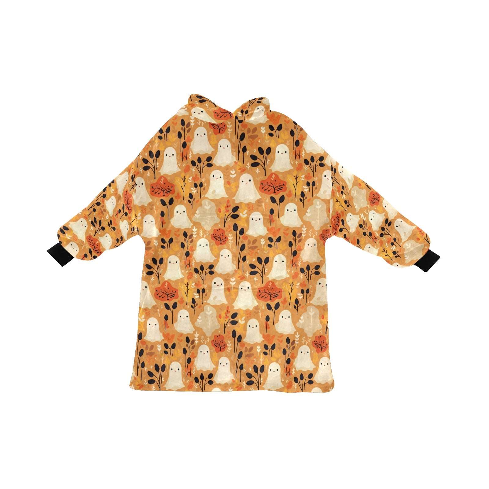 Boo Cuties - Hooded Blanket - Green Cheeks - Blanket