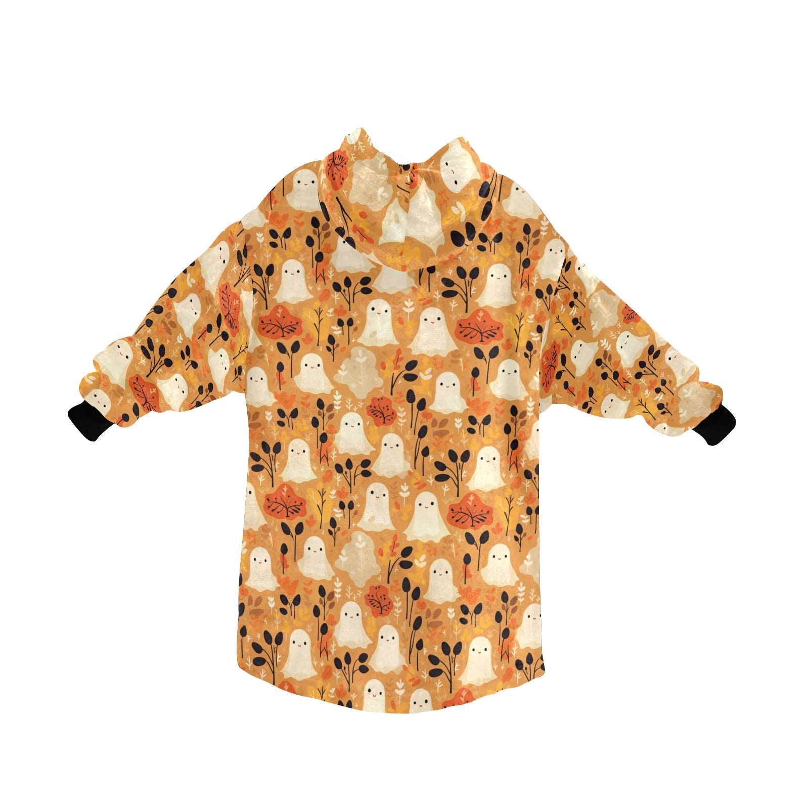 Boo Cuties - Hooded Blanket - Green Cheeks - Blanket