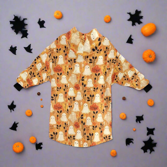 Boo Cuties - Hooded Blanket - Green Cheeks - Blanket