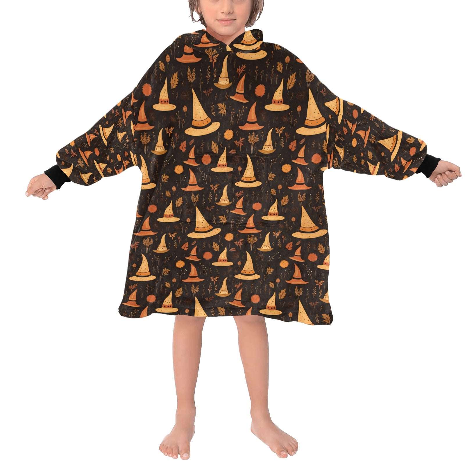 Hocus Pocus - Hooded Blanket - Green Cheeks - Blanket