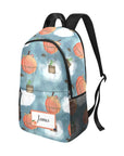 Personalised School Bag - Custom Design with Unique Patterns - Green Cheeks - School Bag