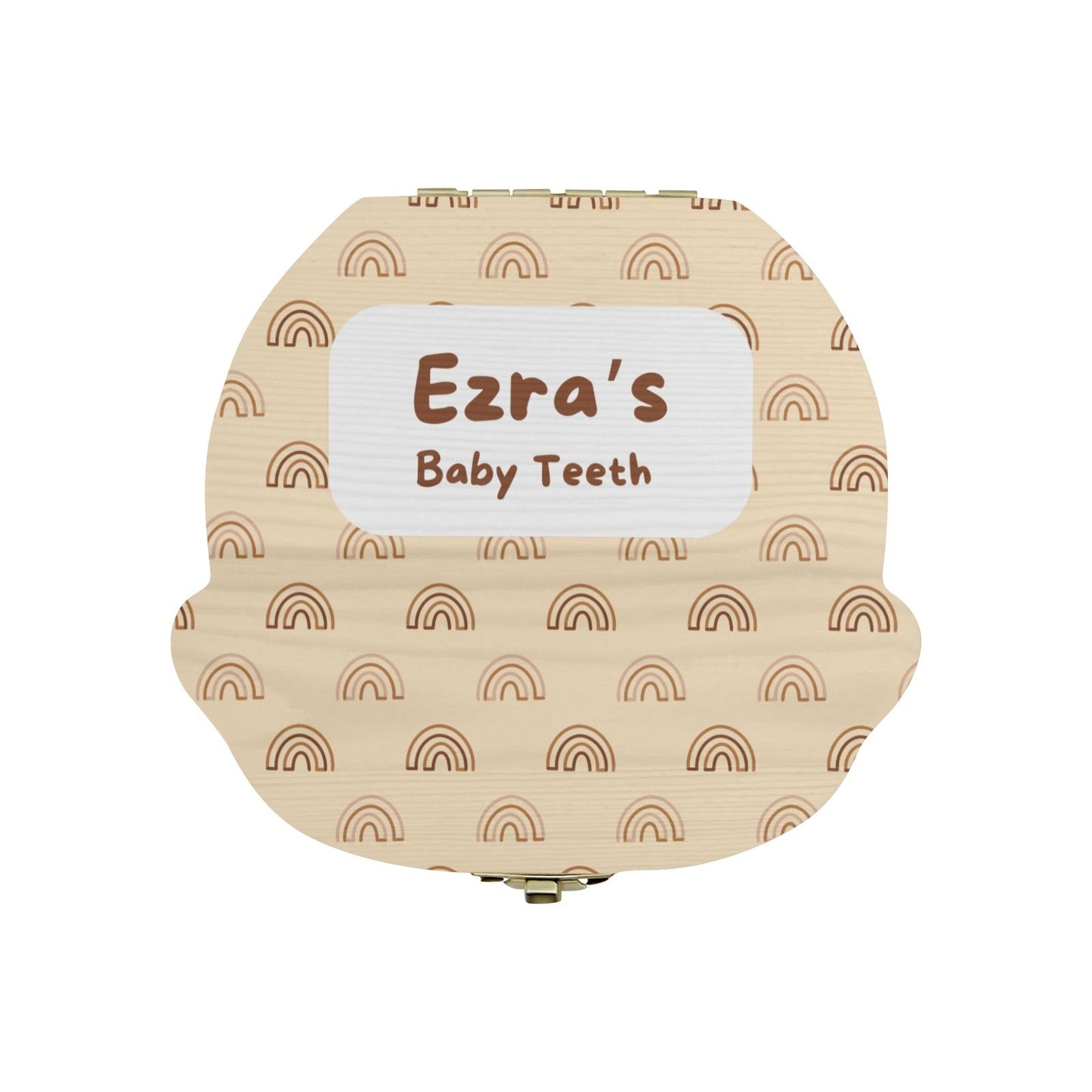 Personalised Wooden Baby Tooth Keepsake Box - Customisable Design & Name - Unique Gift - Green Cheeks - Gift Set