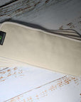 Super Absorbent Triple Layer Hemp Inserts - One piece Cloth Nappy Booster - Green Cheeks - cloth nappy