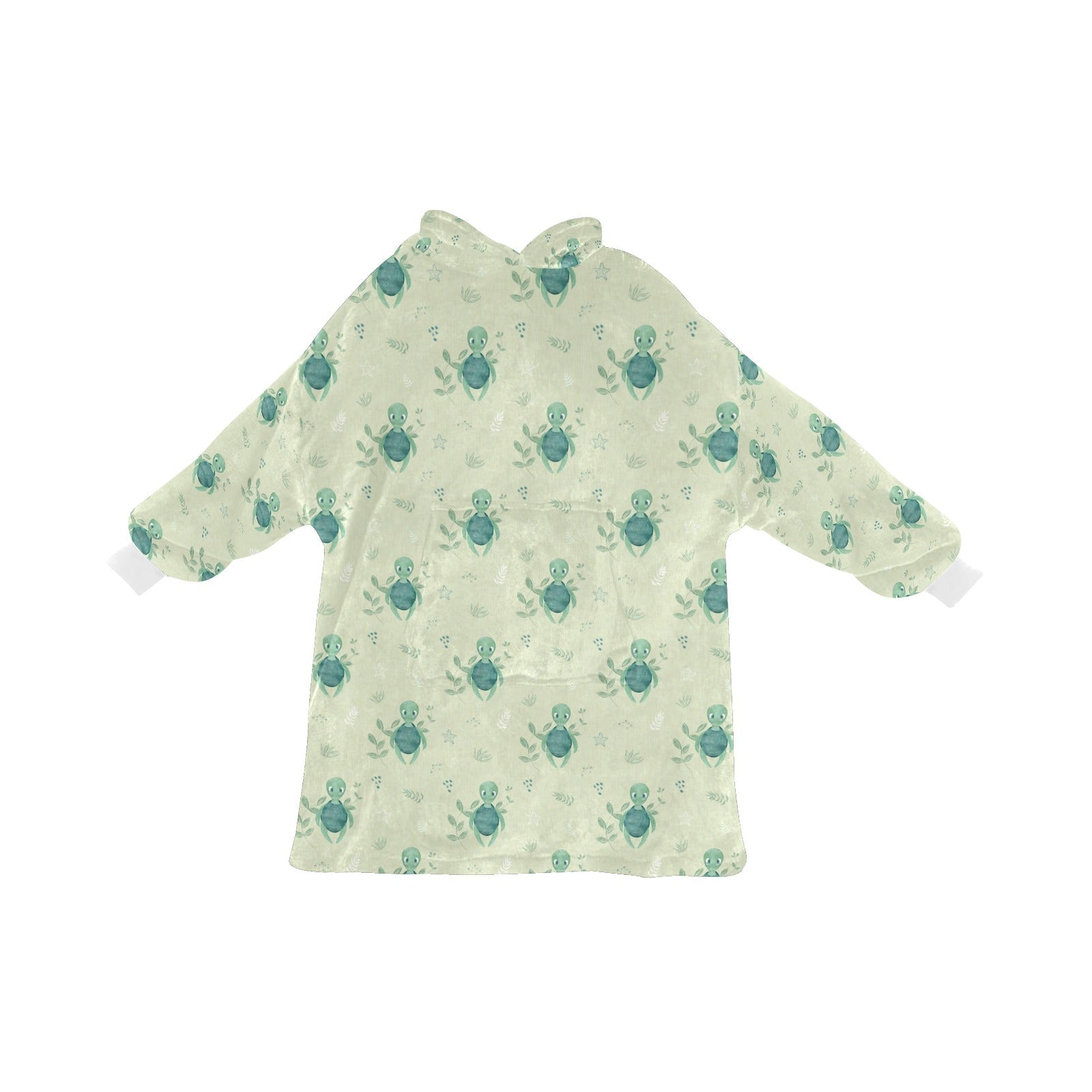 Turtle Recall - Hooded Blanket - Green Cheeks - Blanket