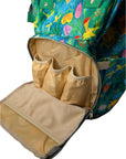 🌸 Wildflower Wonderland – Whimsical Floral Baby Changing Backpack | Nappy Bag - Green Cheeks - Diaper Backpack (1688)