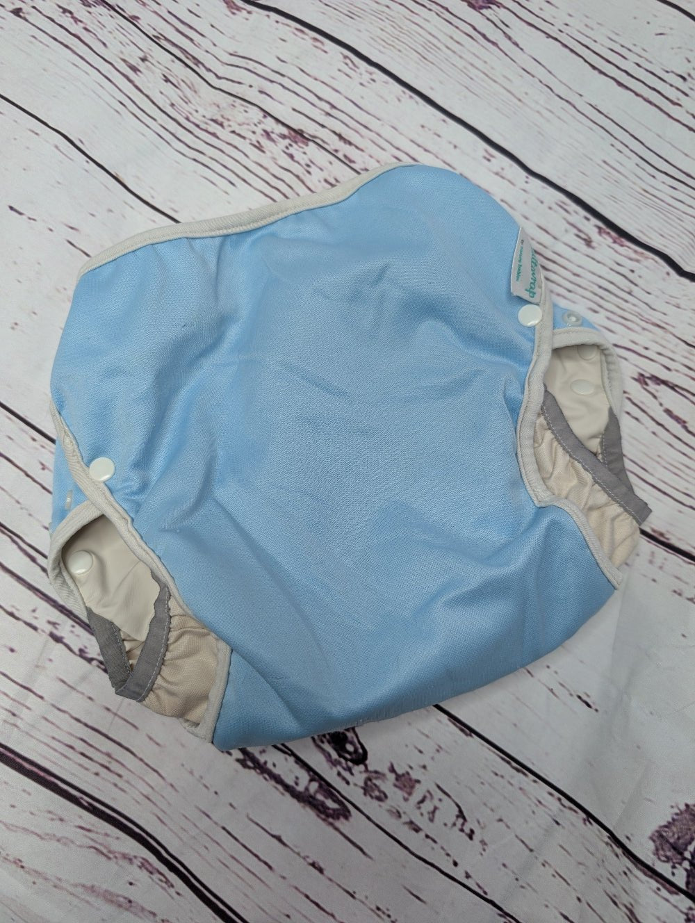 Wraps & Covers - Pre - Loved or Sample Sale - Green Cheeks - cloth nappy