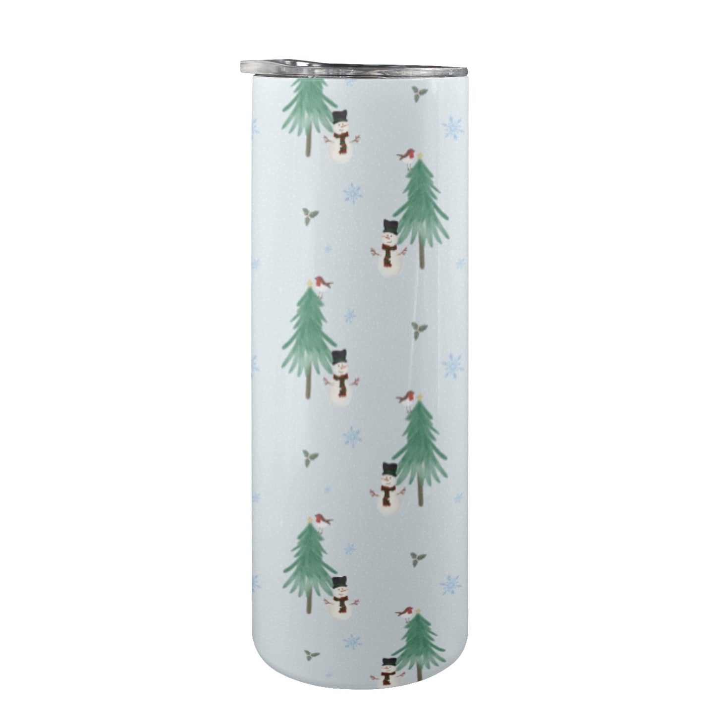 Christmas Themed Pint Insulated Stainless Steel Tumbler