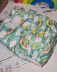 Justa - The Pocket Nappy - Green Cheeks - cloth nappy