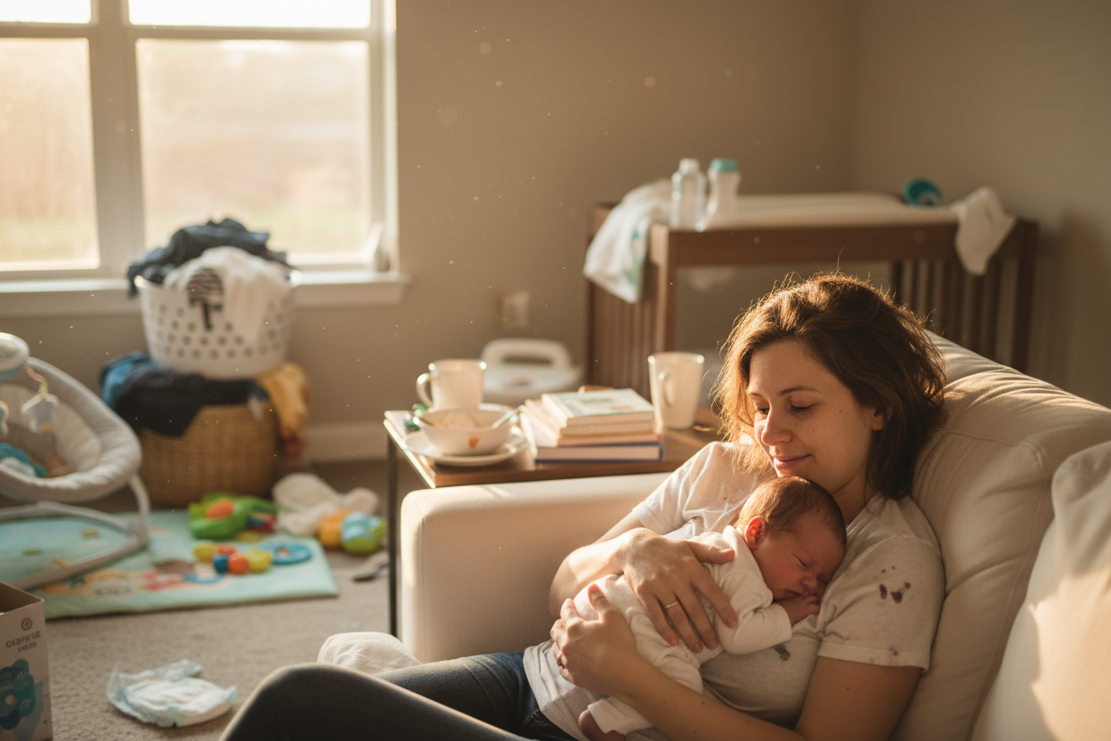 The First Weeks With a Newborn: What You Actually Use (and What You Don’t)