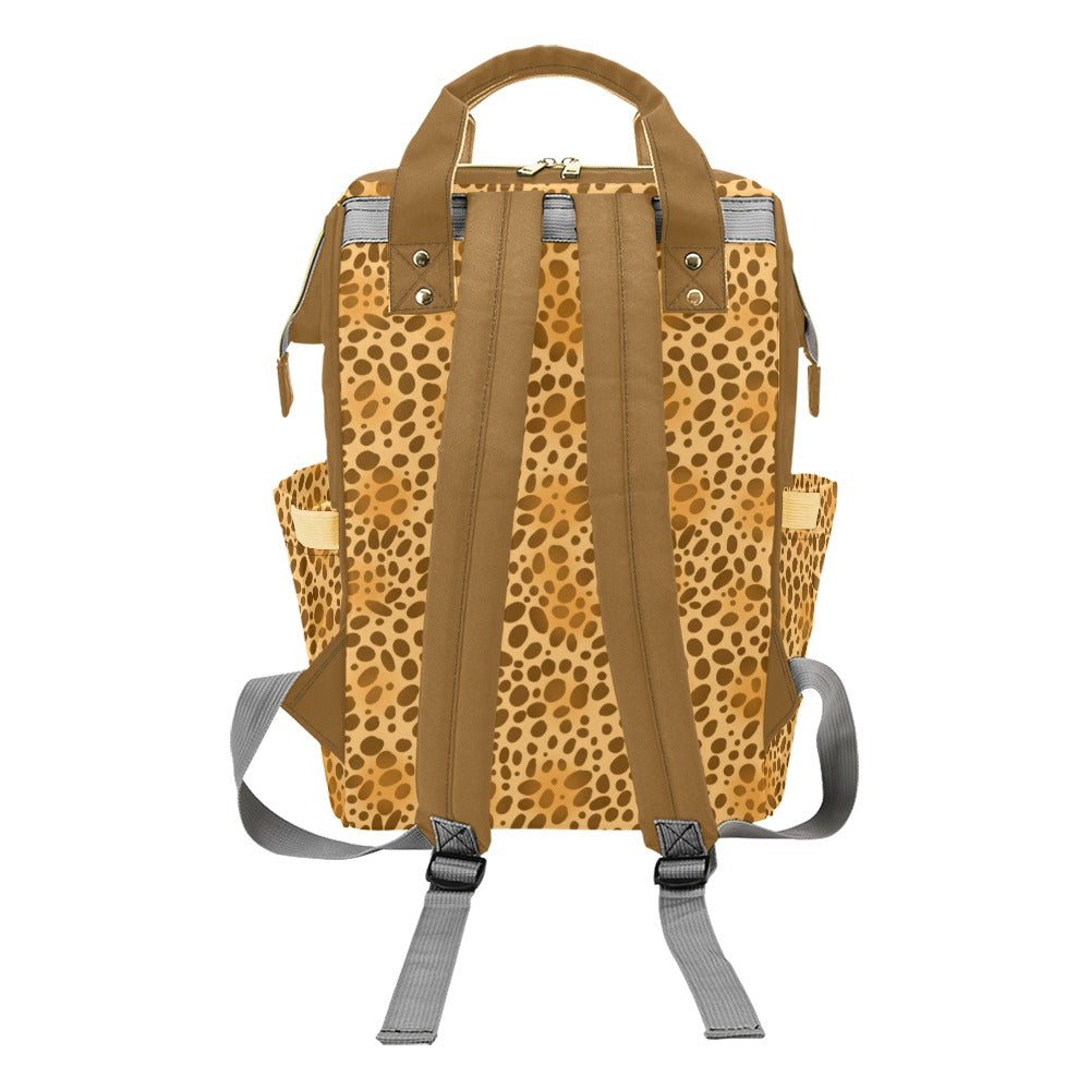 Growing Wild - Animal Leopard Print Baby Changing Bag