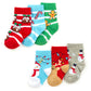 Unisex Babies Novelty Christmas Design Socks - 3 Pairs, Choose Stripes or Pattern