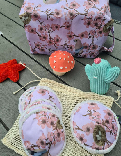 Breast Pump Bag & Reusable Pads