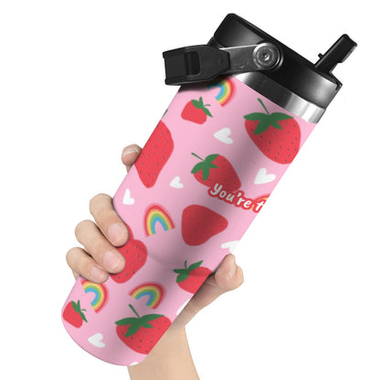 Valentines Day Gift IDeas for Kids - Water Bottles, Lunch Boxes, Pink, Cute,m Strawberry, Fruit