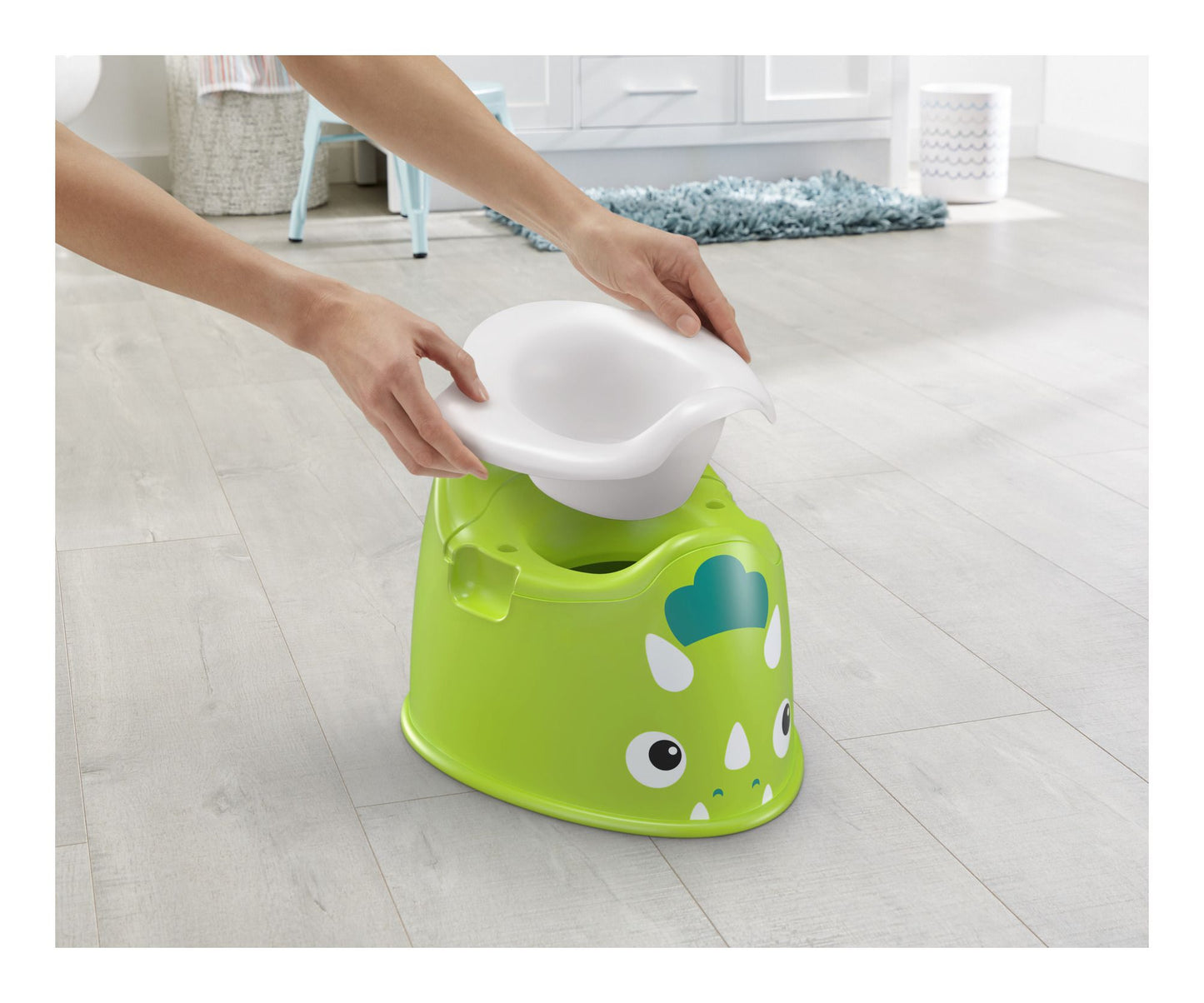 Toilet Learning - Potty Training - Portable Loo with Removable Bowl & Splashgaurd