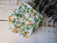 Load image into Gallery viewer, Animals Sleeping on the cute reusable cloth nappy cover
