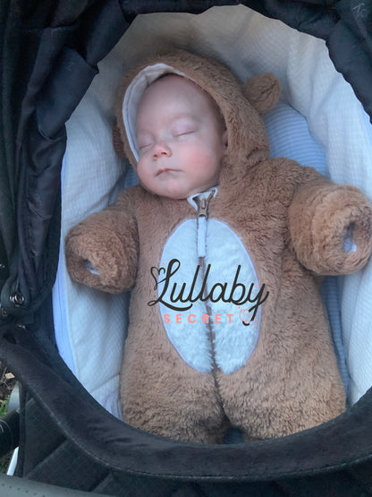 Sleeping Baby in Snow Suit