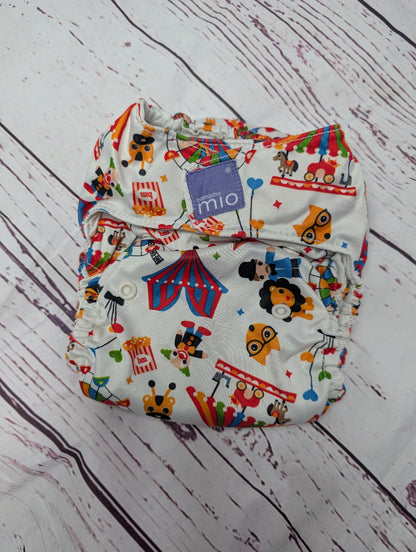 Pre-Loved Bambino Mio Cloth Nappies Circus Time