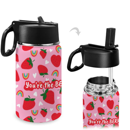 Valentines Day Gift IDeas for Kids - Water Bottles, Lunch Boxes, Pink, Cute,m Strawberry, Fruit