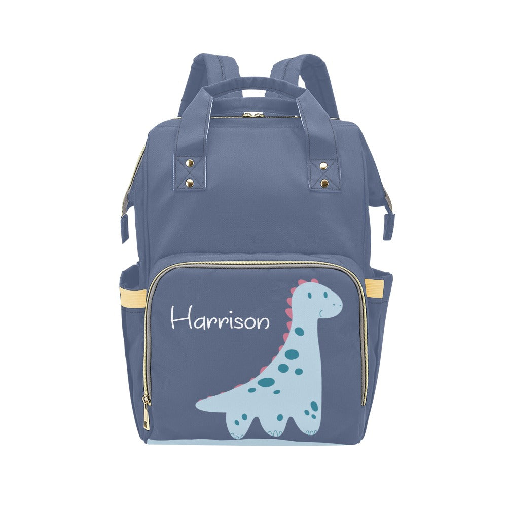 Personalised Customised Multi Function Diaper Backpack Nappy Bag R Green Cheeks