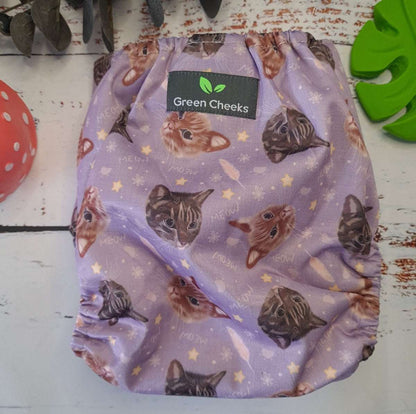 Smitten Kitten Cat Cloth Nappy