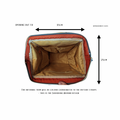 Inside a Green Cheeks Changing Bag