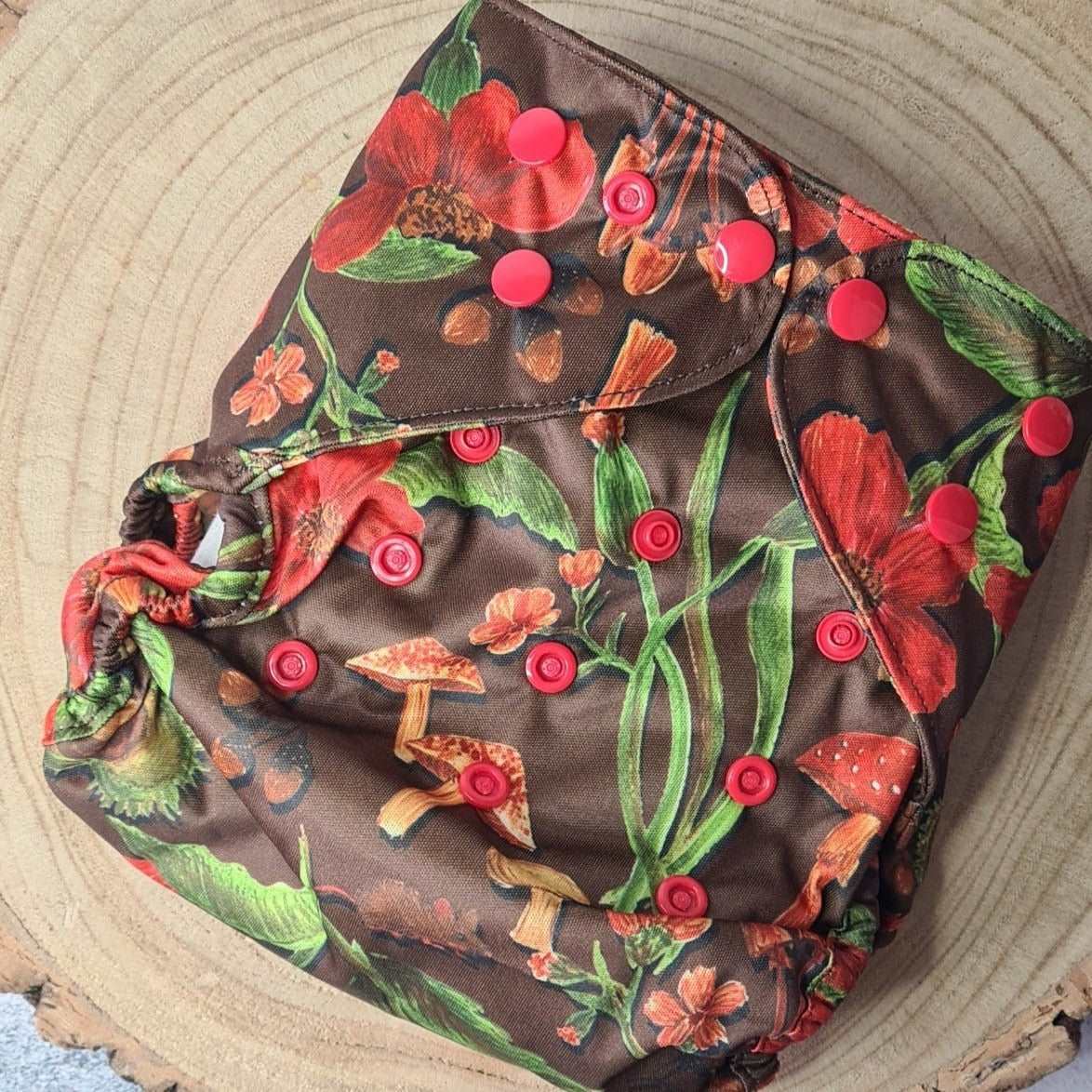 Green Cheeks Unpocket Cloth Nappy Wrap