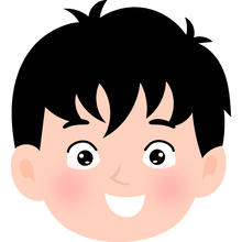 Load image into Gallery viewer, Black Hair, Black Eyes Customised Baby Teeth Keepsake Box
