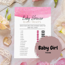 Load image into Gallery viewer, Cute Baby Shower Games for Girl
