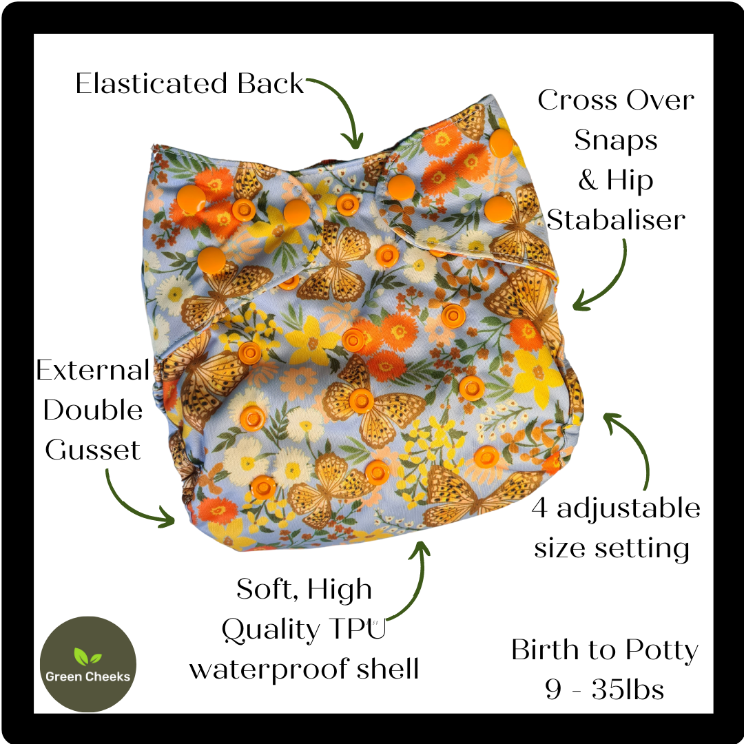 Reusable Cloth Nappies for Heavy Wetters