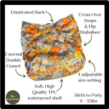Reusable Cloth Nappies for Heavy Wetters