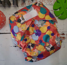 Load image into Gallery viewer, Green Cheeks First Birthday Cloth Nappy 
