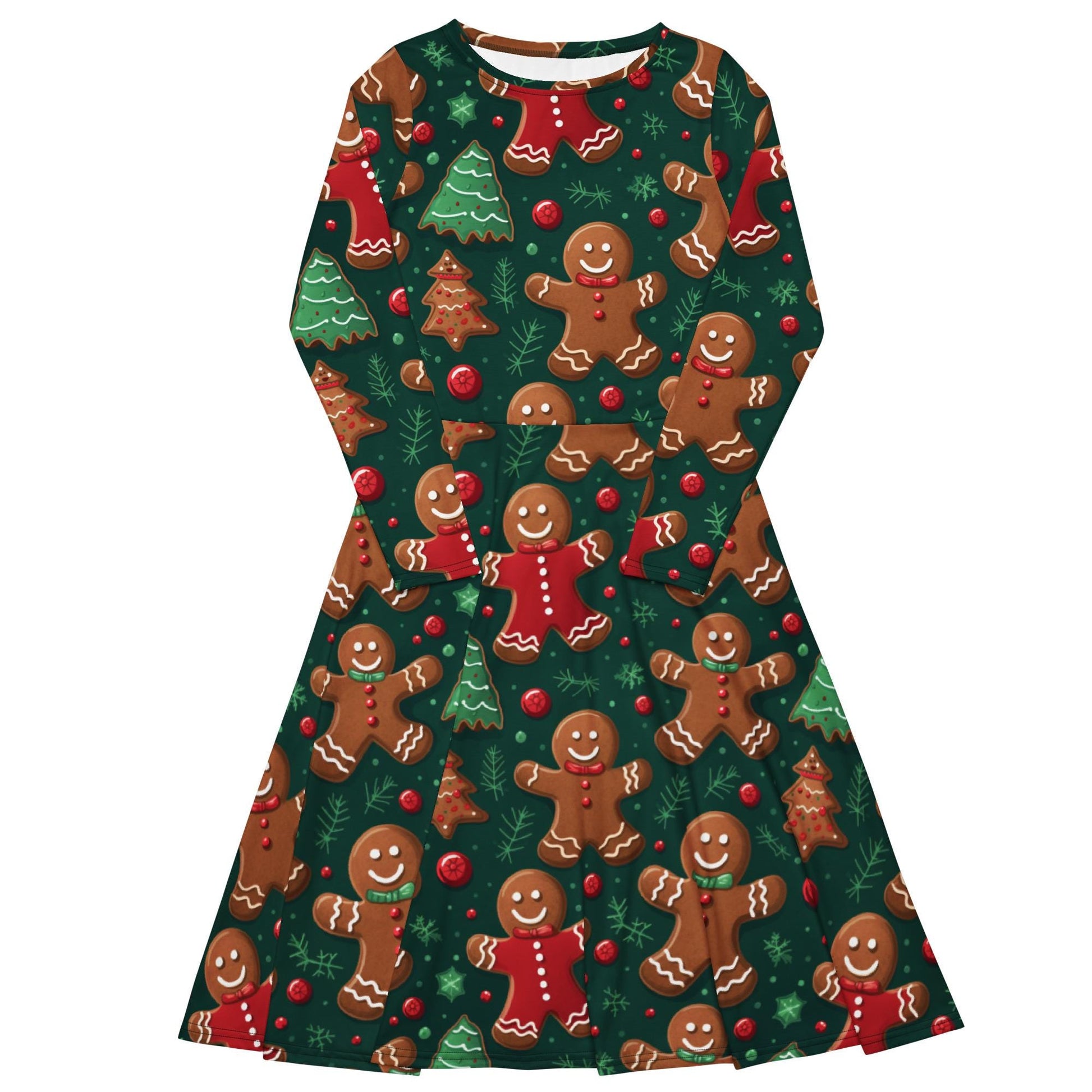 Flat Gingerbread Man Dress