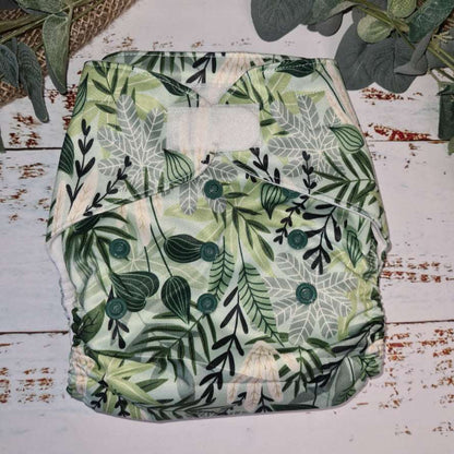 Green Cheeks Cloth Hemp Reusable Nappy