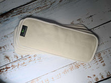 Load image into Gallery viewer, Green cheeks hemp super absorbent cloth nappy inserts boosters
