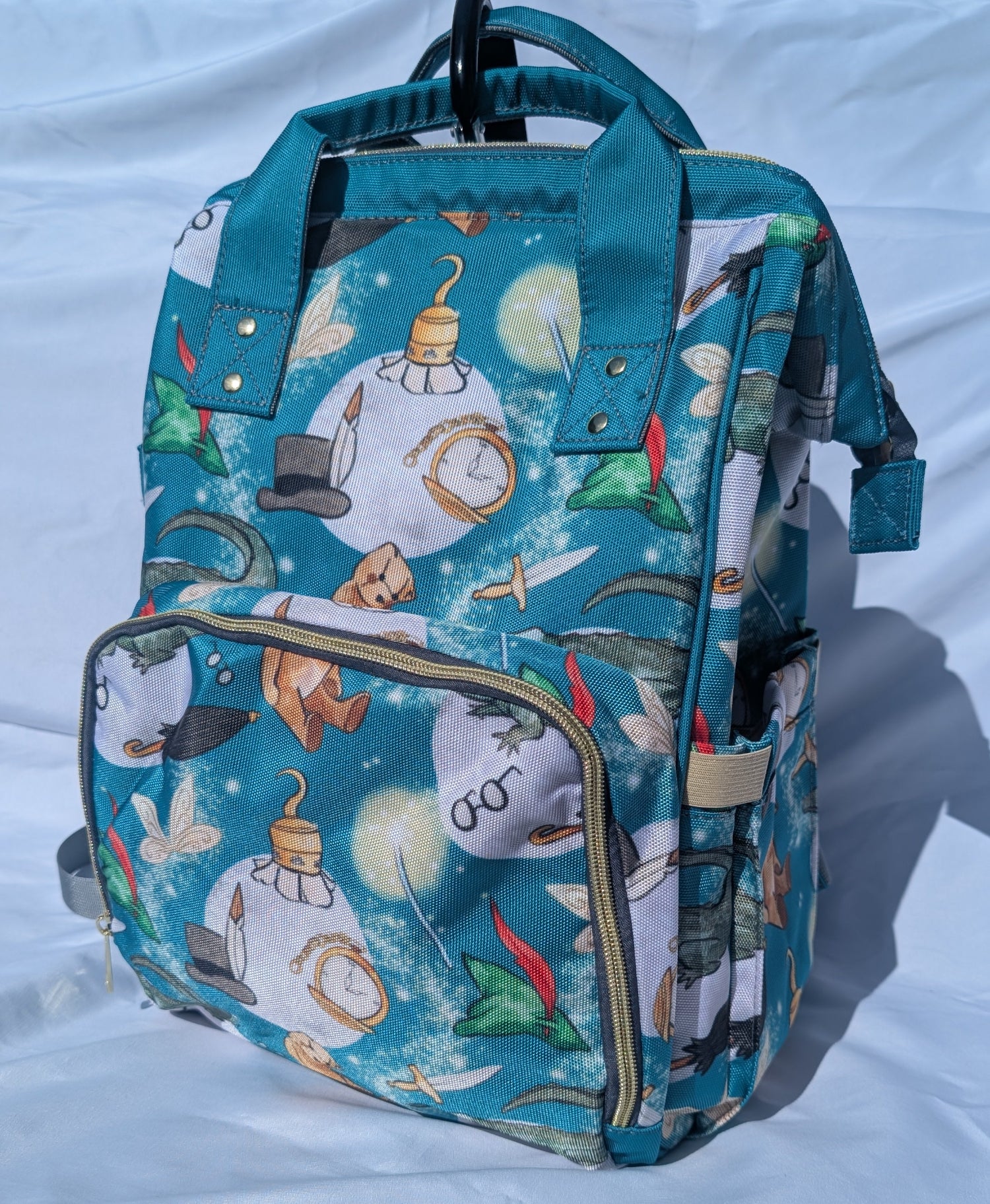 Peter Pan inspired baby changing bag