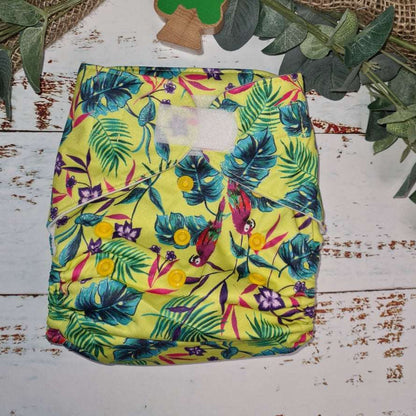 Green Cheeks Cloth Hemp Reusable Nappy