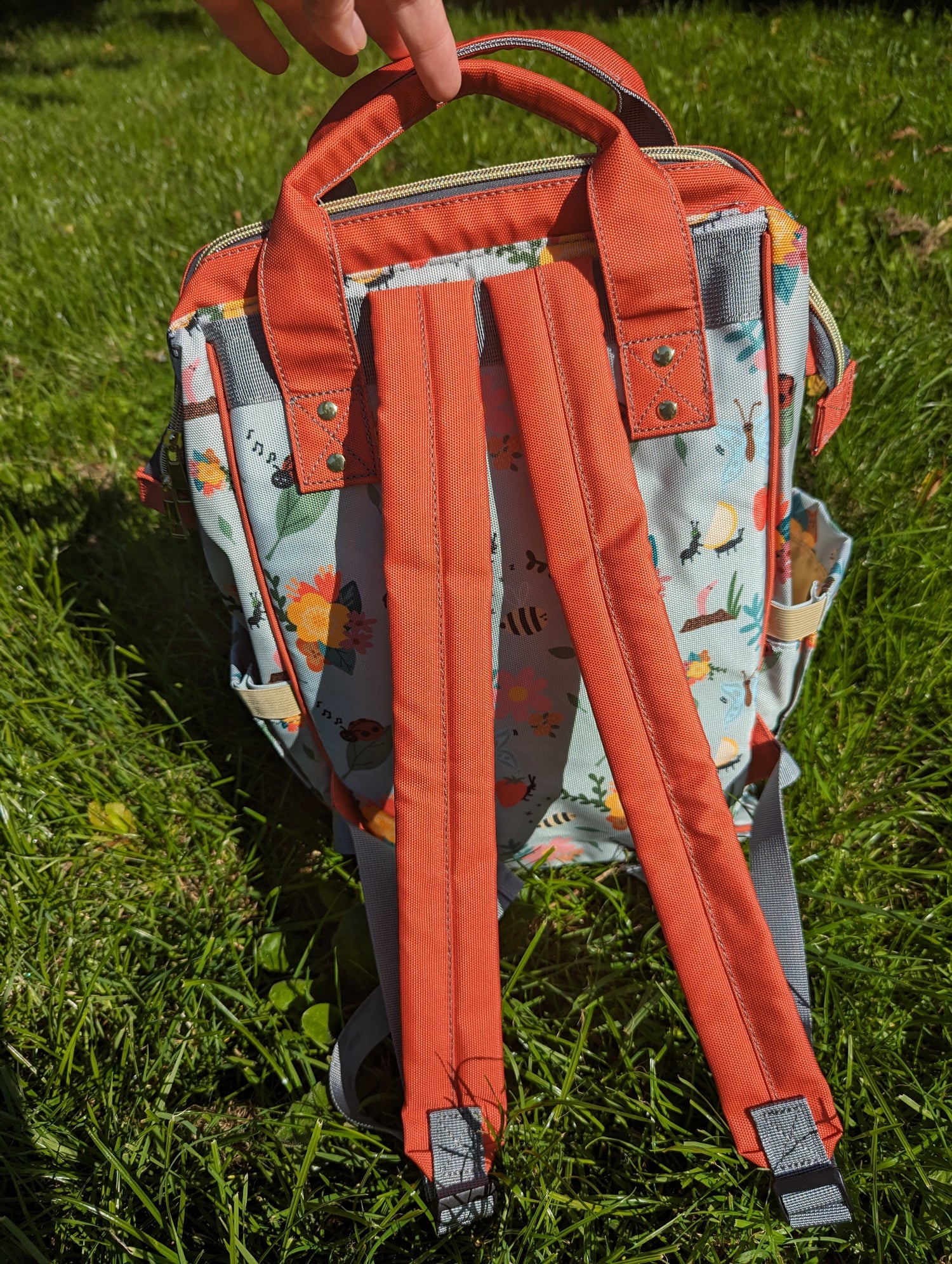 Garden Bugs Baby Changing Bag