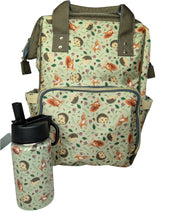 Load image into Gallery viewer, Hedgehog Baby Changing Bag &amp; Matching Water Bottle

