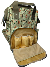 Load image into Gallery viewer, Hedge Over Heels Green Changing Bag 1
