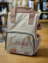 Load image into Gallery viewer, Personalised Baby Changing Nappy Bag for Layla
