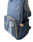 Personalised Blue Dinosuar Bursery Bag